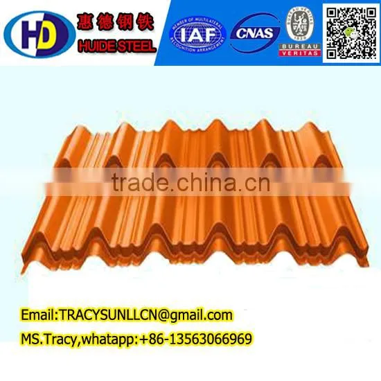 Galvanized Sheet Material Corrugated Steel Sheet for Roofing Factory in China photo-5