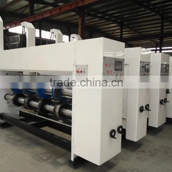 Good Quality Corrugated Box Printing Slotter Die Cutter With Stacker Machine photo-3