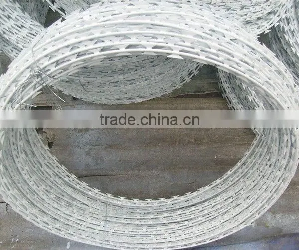 Anping Factory Galvanize Razor Barbed Wire photo-2