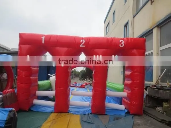 2015 Best Sale Sports Game Inflatable Horse Run Track for Kids photo-6