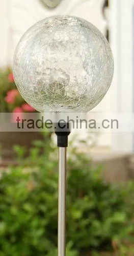 olar Crackle Glass Ball Lights