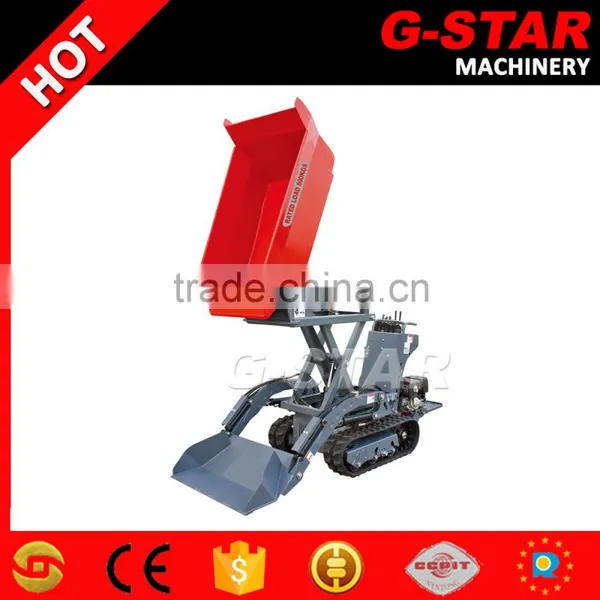 BY800 Mini Track Dumper for Sales Hydraulic Mini Dumper photo-2