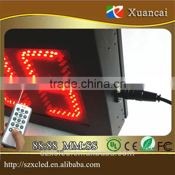 48X21X7CM Outdoor 88:88 RF Remote Controller Eidt Seven Segrment Digital Price Display Board photo-6