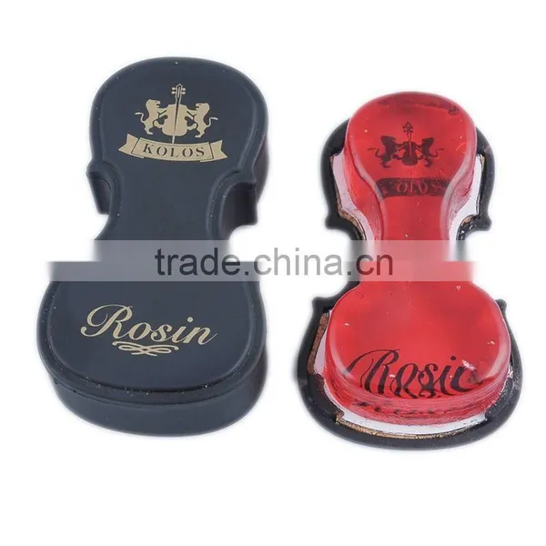 2016 customized professional violin string rosin with violin shaped box