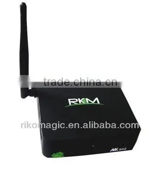 Quad Core RK3188 Android 4.4 Smart TV Box with 5MP camera and microphone