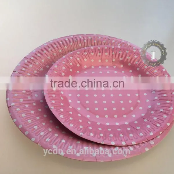 9 Inch Disposable Party Paper Plate photo-3