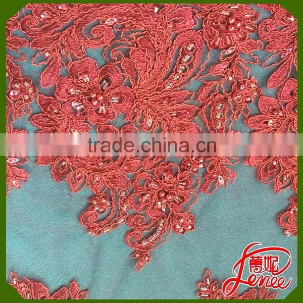 Wholesale Best Price Hand Soft Guipure Embroidery Fabric For Dress photo-3