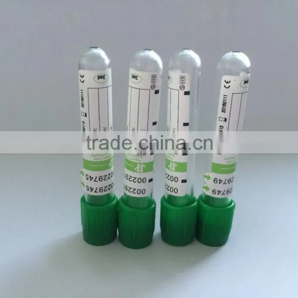 Vacuum Blood Collection Tube With Lithium Heparin Additives photo-5
