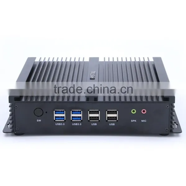 Intel i7 4500u 4510u Fanless Industrial Mini pc 6RS232 2lan 2hdmi Windows10 4G RAM 64G SSD Supplier's Choice photo-2