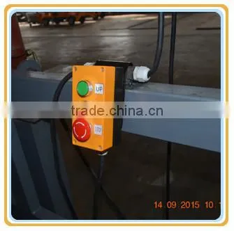 Vertical Guide Rail Elevators Hydraulic Warehouse Cargo Lift photo-6