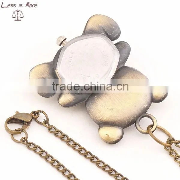 Alloy Antique Pocket Watch for Bear Style photo-2