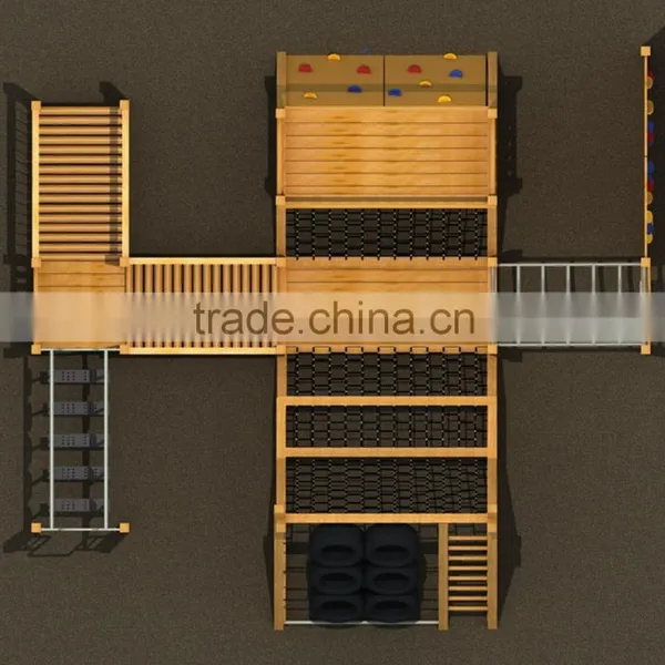 KAIQI GROUP High Quality Wooden Playground Equipment for Sale With CE,TUV Certification photo-3