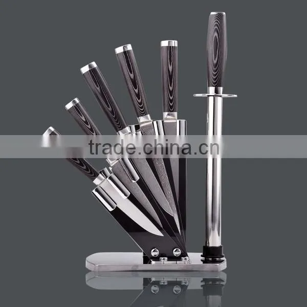 New Style Kitchenware Damascus Steel Kitchen Knife Set Quality Choice photo-2