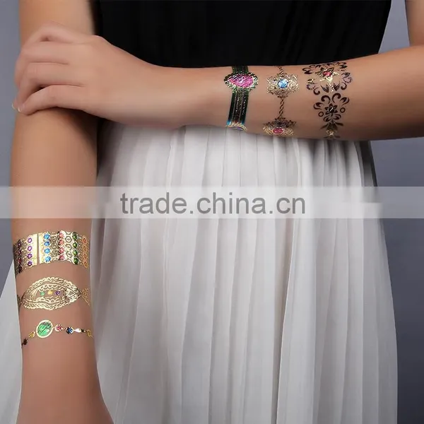 Custom Made Skin Gem Tattoo Sticker ,