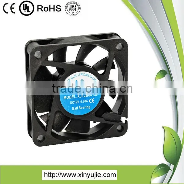 Strong Air Small 60mm Latest DC Fan 12v Electric Fan