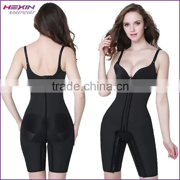 4 Hooks Adjustable Thigh Waist Latex Rubber Body Slimming Shapewear photo-4