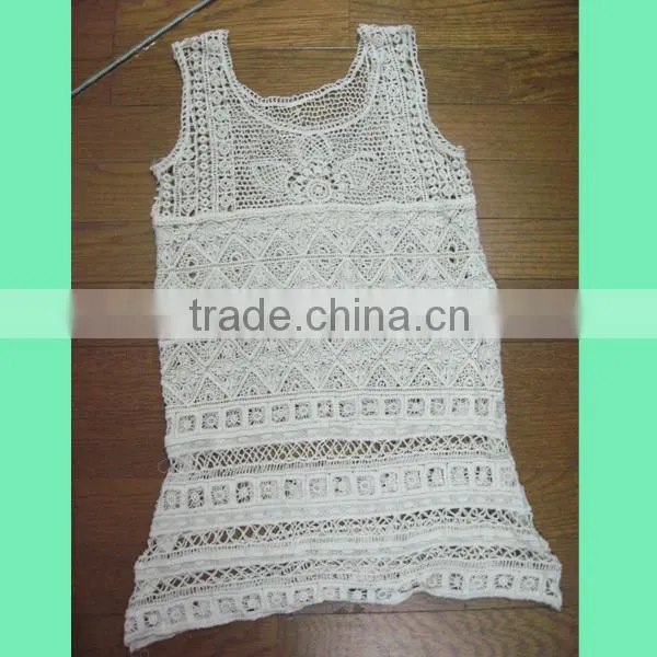 Spring Autumn Season Hand Made Crochet Tops