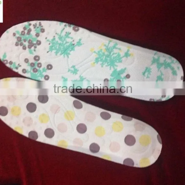 Breathable Full Length Printing Shoe Lift Elevator Shoes Insole