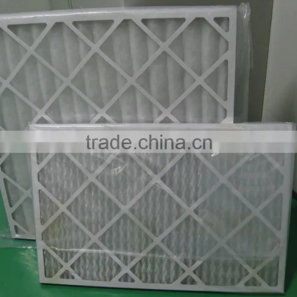 Customized Cardboard Frame Pleated Panel Air Filter photo-4