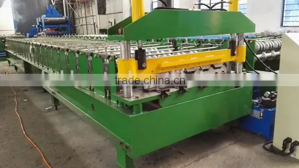 Roof Panel Roll Forming Machine,Corrugated Roof Sheet Making Machine,Metal Roofing Roll Forming Machine Product photo-4