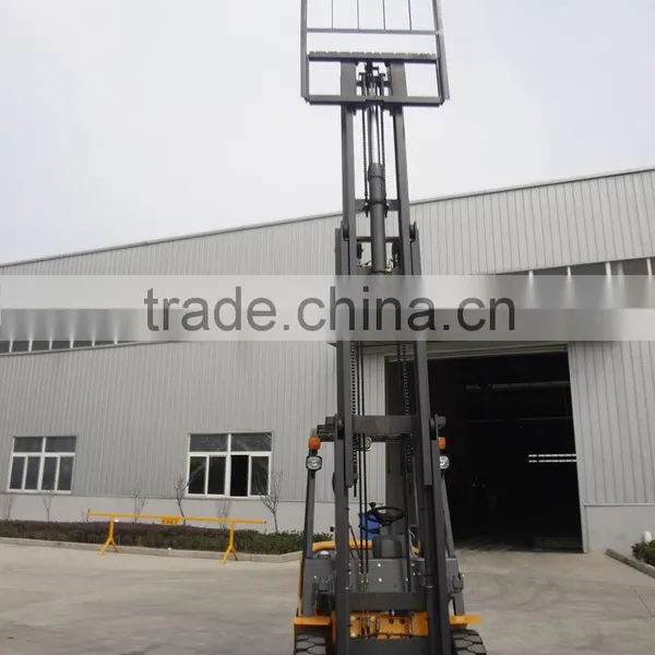 2.5 Ton Hydraulic Diesel Forklift With 3m Full Free Mast Work in Container photo-4