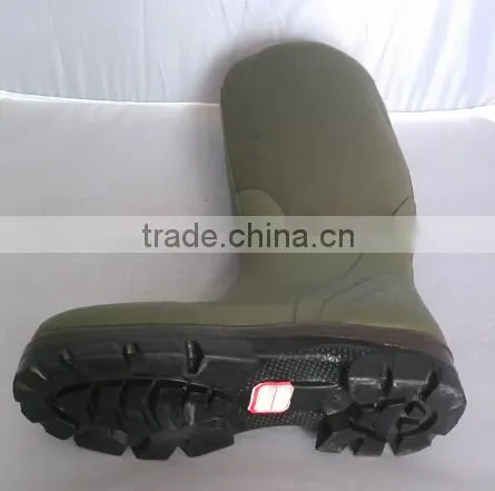 Men Cheap Outdoor Rubber Rain Boots Warm Shoes for Men photo-6