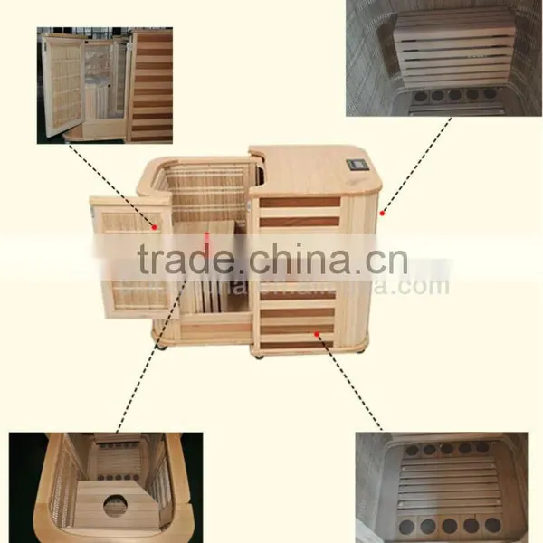 HY-003 Portable Mini Infrared Sauna Foot Massager Half Body Folding Infrared Sauna photo-5