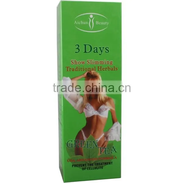 Aichun Beauty Green Tea 3 Days Slimming Cream Fast Weight Loss Product photo-2