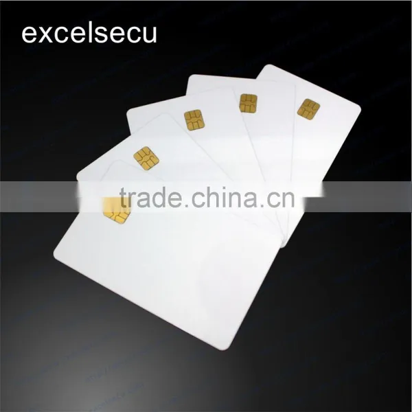 125KHz Custom Design Blank Plastic Pvc ID Card With RFID Chip for ID Card Printer