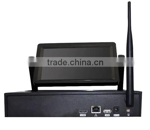 Wireless ip Camera With 10.1 Inch Monitor Ccvt Nvr Kit photo-2