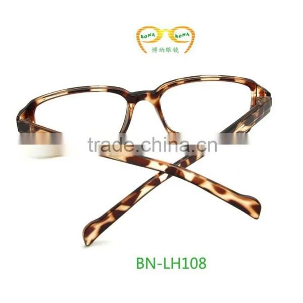 2015 High Quality Leopard Grain Cheap Half Frame Sexy Reading Glasses photo-2