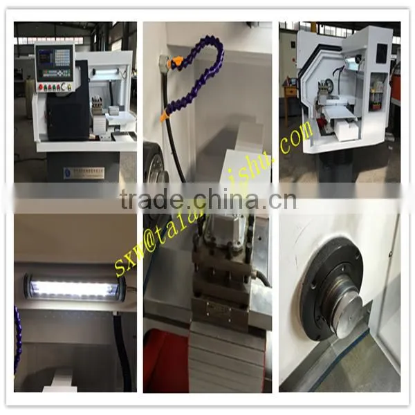 CNC lathe for processing metal