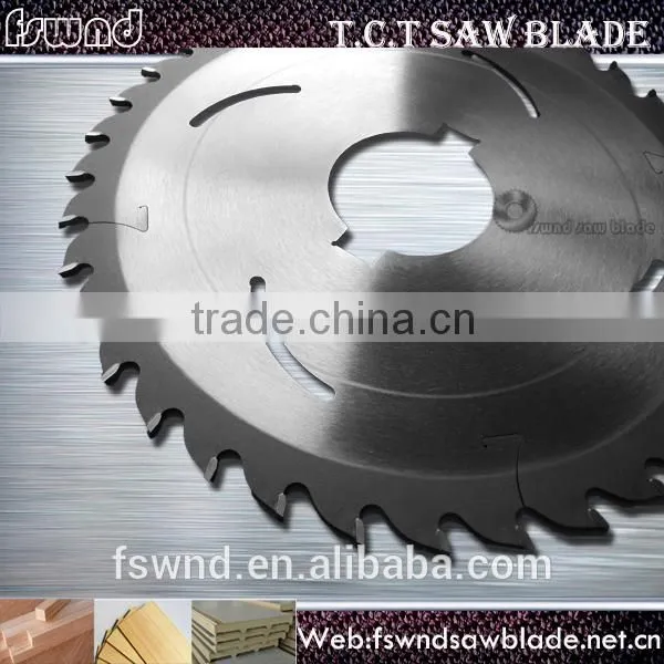 NOISE REDUCED TUNGSTEN CARBIDE TIPPED SAWBLADE WITH RAKERS photo-6