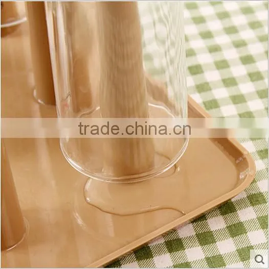 The Kitchen Drain Cup Holder Glass Storage Shelf/glass Cup Tray/shot Glass Holder Tray photo-3