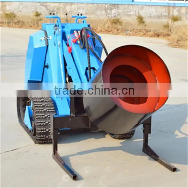 MS500 0.5Ton Mini Skid Steer Wheel Loader With Trencher Attachment photo-6