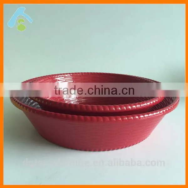 Melamine Fruit Basket Set of 3 for Party and Picnic photo-4