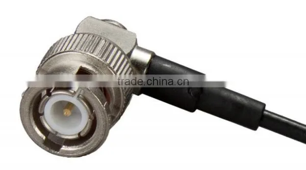 BNC Male to BNC Right Angle Male (RG174) 50 Ohm Coaxial Cable Assembly photo-3