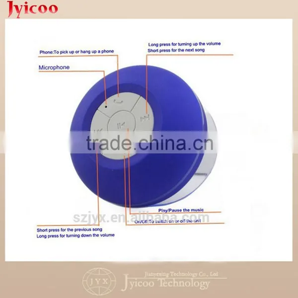 Favorites Compare Waterproof Wireless Bluetooth Shower Speaker & Handsfree Speaker photo-4