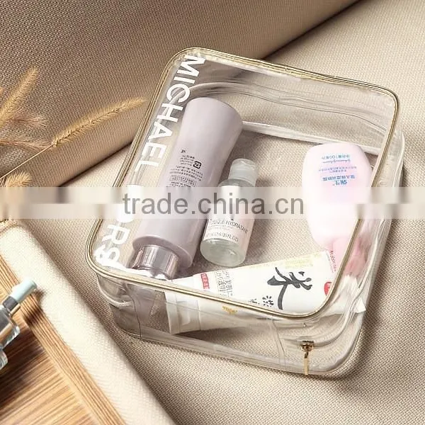 Mens Travel Cosmetic Bag, Transparent Cosmetic Bag photo-3