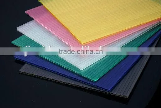 6mm Transparent Polycarbonate Hollow Sheet
