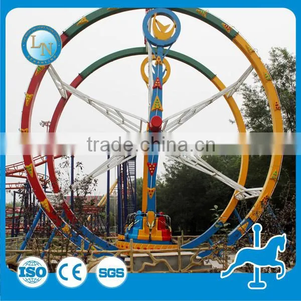 China Supplier 12kw Low Parice High Profitable Amusement Playground Thrill Rides Ferris Wheel Ring Car for Sale photo-5