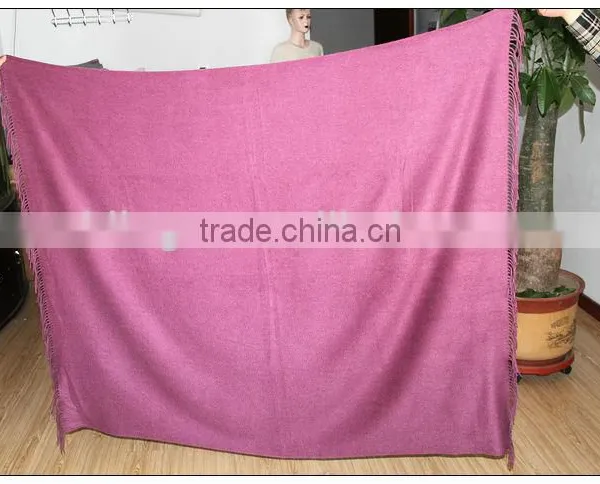 Water Wave Cashmere Bed Blankets photo-2