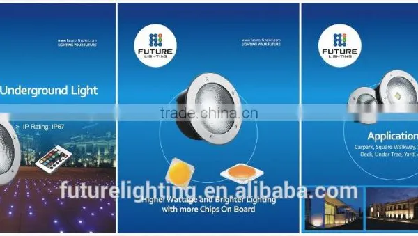 Shenzhen Retrofit IP65 Rgb Color Changing , White Color Dimmable 30w COB LED Inground Light photo-4