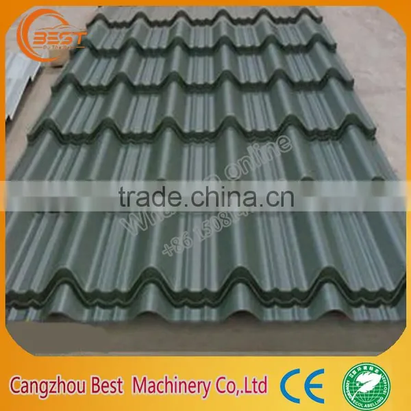 Metal Roof Tile Roller Forming Machinery photo-5