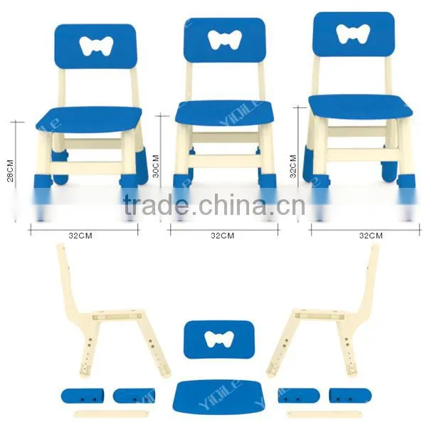 Love Shaped Infant Table Kid Classroom Chair Kid Furniture for Children photo-4