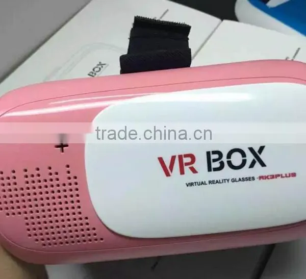 Best Price VR BOX II 5 Colors ,Virtual Reality Headset VR BOX CASE 3D Glasses 2.0+remote Controller