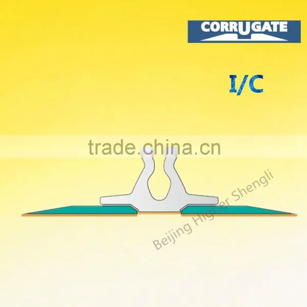 Internal Chamfer Creasing Matrix for Creasing Corrugated Board