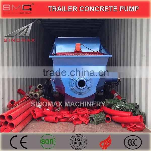 HOT Sale! 20m3/h Diesel Engine Small Concrete Pump for Sale in China With Top Quality photo-6