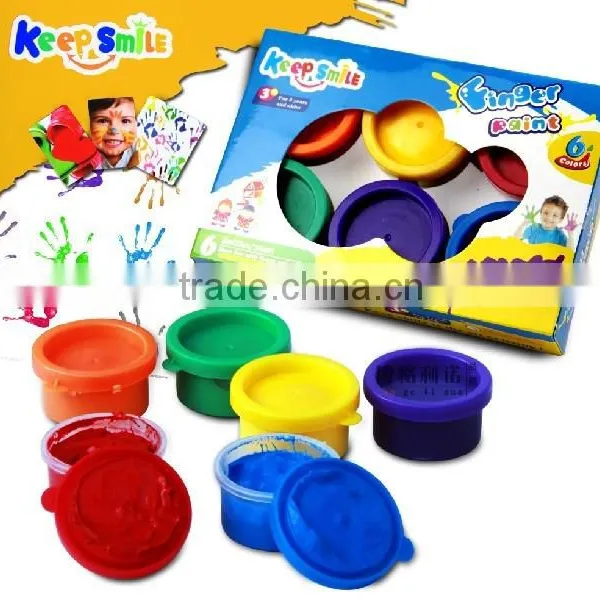 30ml 6 Colours Finger Paint For Kids DIY Painting photo-2