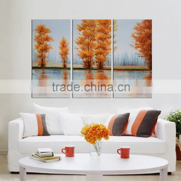 High Quality Modern Framed Colorful Canvas Oil Painting photo-3